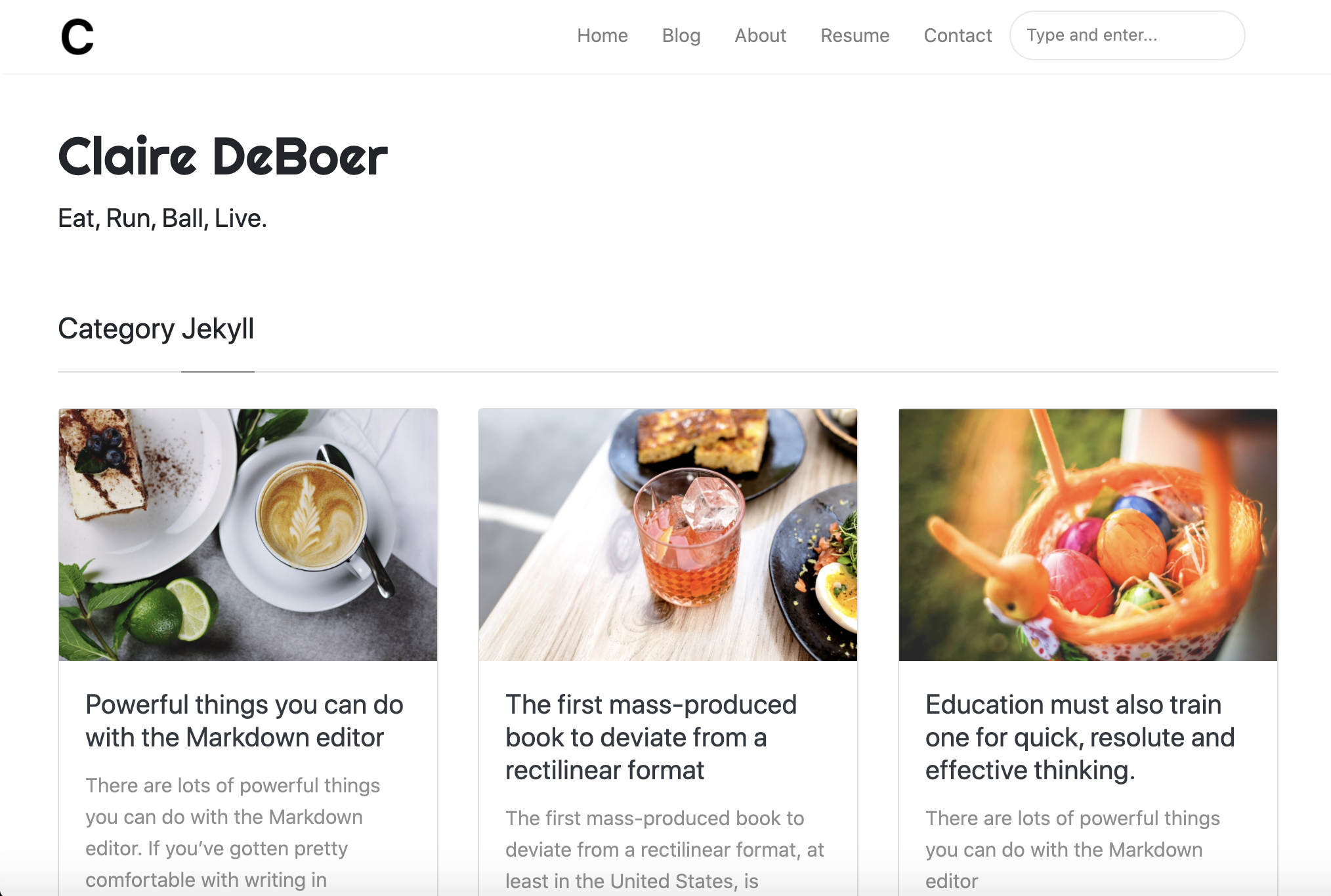 Blog Categories